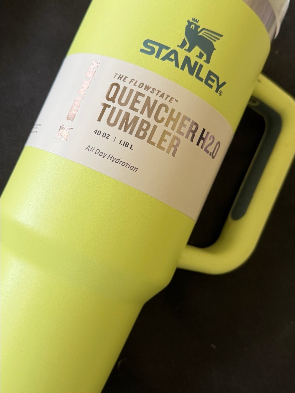 Stanley Quencher Tumbler in Lime Green - Picture 2 of 3